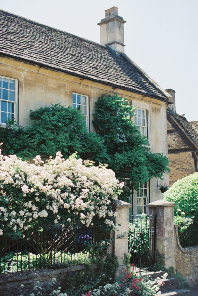 a home in the village of Castle Combe, in England