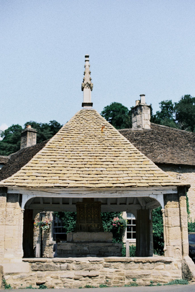 The Market Cross in Castle Combe, England